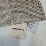 superdown Mackenzie Crop Top in Gold Photo 3