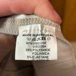 VILAGALLO Pants Women's Size ES40 Beige‎ Viscose Blend flare leggings pants Tan Photo 7