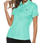 Vineyard Vines  | M | Polo Top Collared Short Sleeve Teal Womens Shirt Golf Photo 0