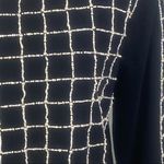 ZARA TRAFALUC black boxy cut sweater with pearlized beading. Size Small. EUC Photo 7