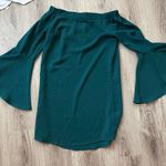 The Impeccable Pig  Green Mini Dress Photo 0