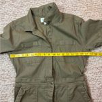 L'ATISTE Oversize Mint Green Utility Jumpsuit Button-Front Pockets S Small A3 Photo 10