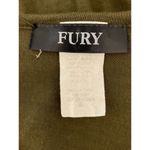 Fury Bell Sleeve Deep V Midi Dress Olive 2X Photo 6