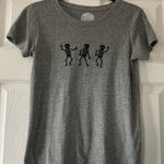 C&C California C & C California Gray‎ Short Sleeve T Shirt Skeletons Size XS Photo 0