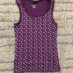 Purple Flower Tank Top Photo 2