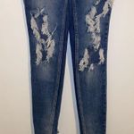 We The Free Free People Phoenix Ripped Skinny Jeans size 24 Blue π Photo 14