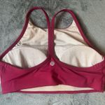Lululemon  Flow Y Nulu Longline Bra - Pomegranate - Size 8 Photo 1