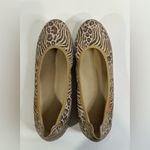 Sabrina’s Animal‎ Print Ballet Slip Ons Brown Tan Size 41/10 Pre Photo 8
