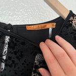 Beldini Belldini black mix media sheer sleeve romantic lace goth long sleeve top 2X Photo 6