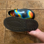 Dr. Martens NWOT Isham Genix Nappa Map Leather Slingback Mule sz 6M/7W Photo 4