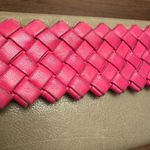 Bottega Veneta Taupe & Pink Long Wallet Photo 14