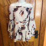 The Clothing Company Bell sleeve floral sexy romper Photo 6