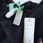 Japna  Black Long Sleeve Embroidered Boho Mini Dress with Open Back Women’s Size M NWT Photo 11