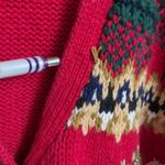 Heirloom Collectibles Christmas Sweater Bells Wreath Scottie Dog Stocking 22/24 Red Size undefined Photo 8