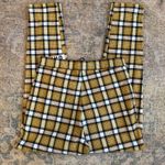 Urban Outfitters  NWT High Rise Plaid Ankle Pants with Circle Zipper Pulls Photo 2