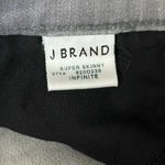 J Brand Infinite The Skinny Jeans Women’s 25 Low Rise Stretch Denim Light Gray Photo 6