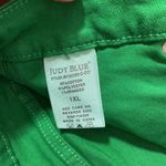 Judy Blue Garment Dyed Green Denim Shorts Women's 1XL Photo 3