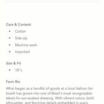 Farm Rio  quilted mini skirt size XXS/00 Photo 2