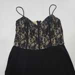 superdown Bella Lace Jumpsuit in Black Photo 3