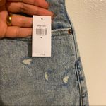 Old Navy Extra High-Waisted Sky-Hi Straight Button-Fly Cut-Off Jean Short size 8 Photo 4