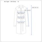 Vintage Alix Taylor Womens Shirt Dress Size 10 Retro 80s Purple Minimal READ Purple Photo 12