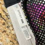 Victoria's Secret VSX Victoria’s Secret Sport Bra 34D Mesh Overlay Multicolor Padded Racerback Photo 6