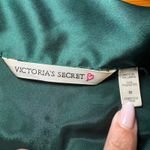 Victoria's Secret Vintage  Emerald Green Silky Sleep Shirt Pajama Dress M Photo 1