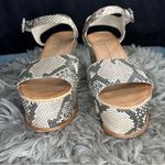 Dolce Vita snake print platform wedge sandals women’s shoe size 9 Photo 3