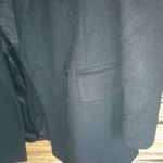 Neiman Marcus  8 Black Wool Cashmere Pea Coat Jacket Photo 1