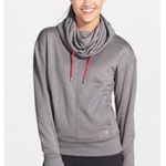 The North Face Dark Grey Cowl Neck Sweatshirt Photo 9