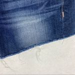 EXPRESS  Dark Wash Denim Cutoff Shorts‎ Photo 5