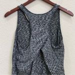 Lululemon Essential Tank Pleated Spaced Out Space Dye Black White Workout Tank Photo 6