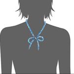 Betsey Johnson NWT  Giant Bow Necklace Photo 1