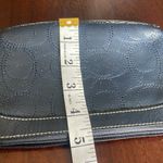 Coach  Wristlet Navy Blue Patent Leather bag Photo 6