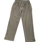 Nicole Miller Pants Womens Small Grey Taupe Tie Waist Ankle Stretch Career Photo 1