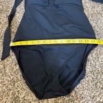 Lauren Ralph Lauren Black One Piece Swimsuit Sweetheart Neckline Halter Size 12 Photo 6
