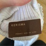 Kerisma  Turtleneck Rib Sleeveless Tank in White Photo 2