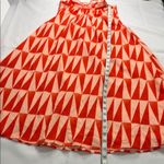 Glam  Red and White Asymmetrical‎ Dress Photo 4