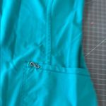 Cherokee Aqua Scrub Top Photo 5