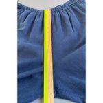 Bryn Walker Blue Linen Pullon Wide Leg Cropped Pants Pockets Size 3X Photo 9