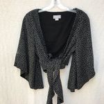 Finders Keepers  Polka Dot Wraparound Halter Top Photo 5