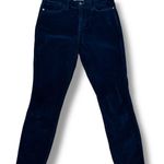 Frame  Jeans Size 29 Navy Blue Le High Skinny Velvet Pants Photo 0