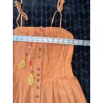 Free People  Women's CORAL ROSALYN‎ JUMPSUIT No Belt Boho Size 4 Photo 8