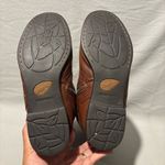 Born Amila Tall Studded Brown Leather Zip Boots Size 8M Photo 5