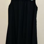 Black Sleeveless Embroidered Sundress Size 14 Photo 0