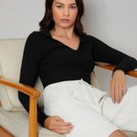 Nordstrom V Neck Sweater Photo 4