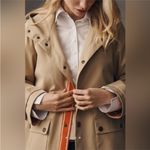 Maeve Anthropologie  Hooded Utility Jacket Size 3X NWT Photo 4