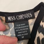 Miss Chievous 38  Heart Tank Sheer Black Cream Size Medium Photo 8