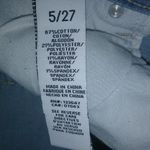 Celebrity Pink The Honey 5 29 Cuffed Raw Hem Light Wash Jeans Shorts Photo 5