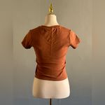 Cleo Harper Burnt Orange Baby Tee Crop Top | Size: M Size M Photo 1
